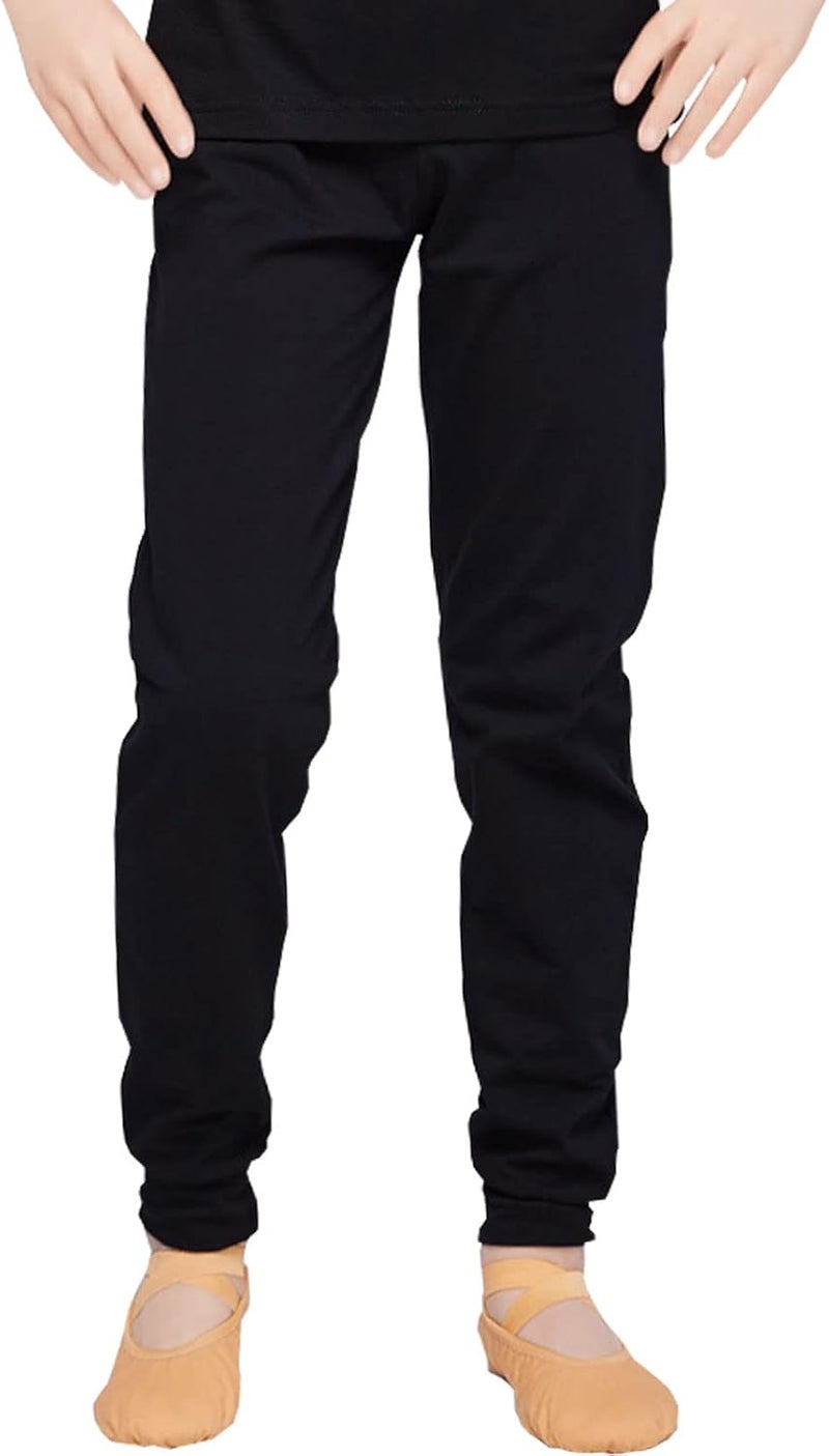 Naber Kids Boys Elastic Waist Sports Exercise Trousers Sweatpants Dance Pants Age 4-13 Years - Image 1